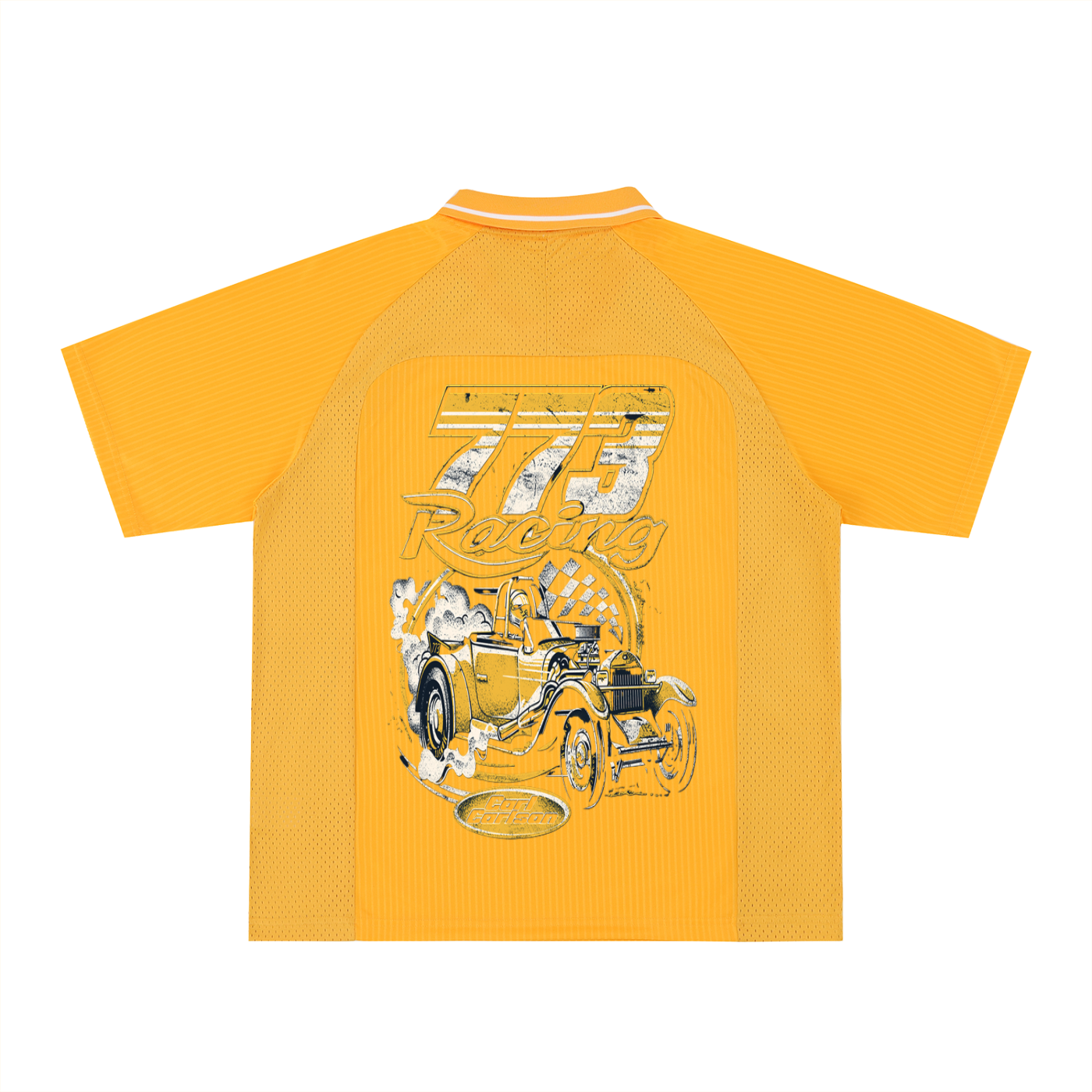 Striped V-Neck Soccer Jersey