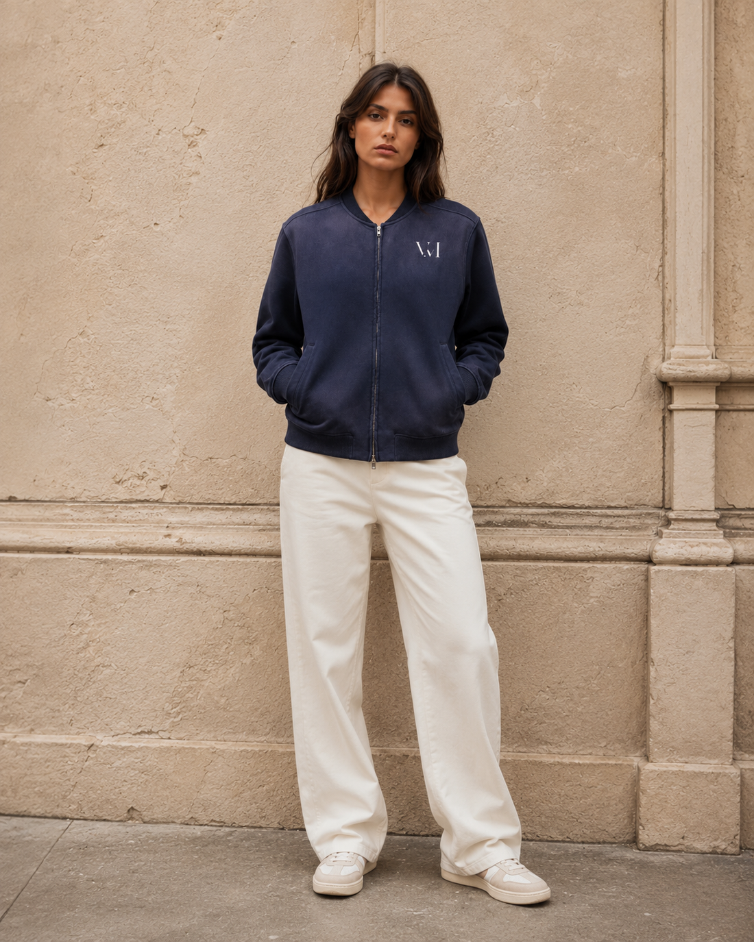 Notte Blu Bomber in Veltora Milano's Italian-inspired style guide