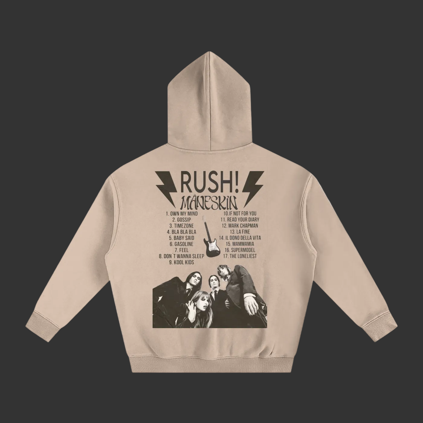 Oversize Fleeced Hoodie