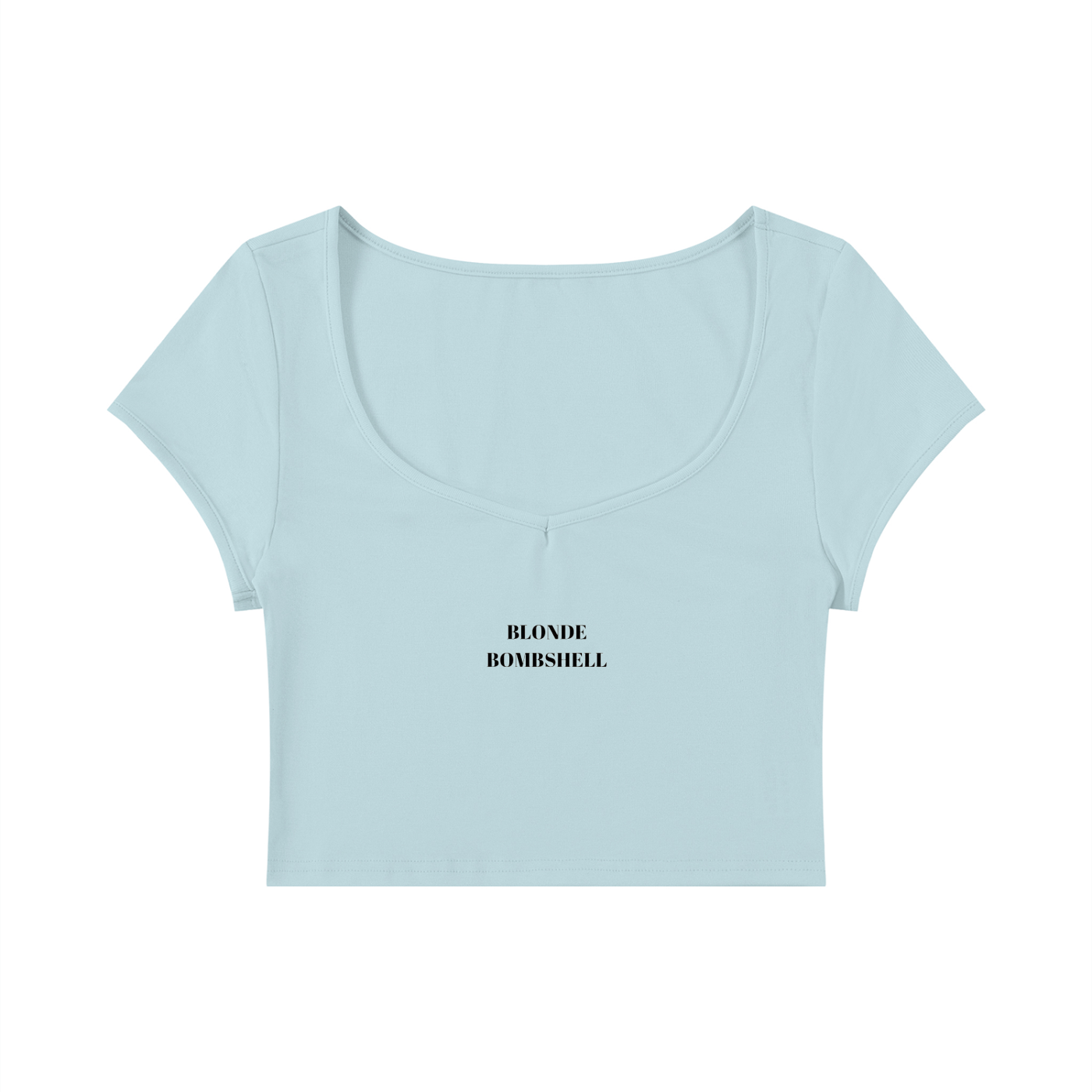 Women's Slim Cap Sleeve Crop T-Shirt