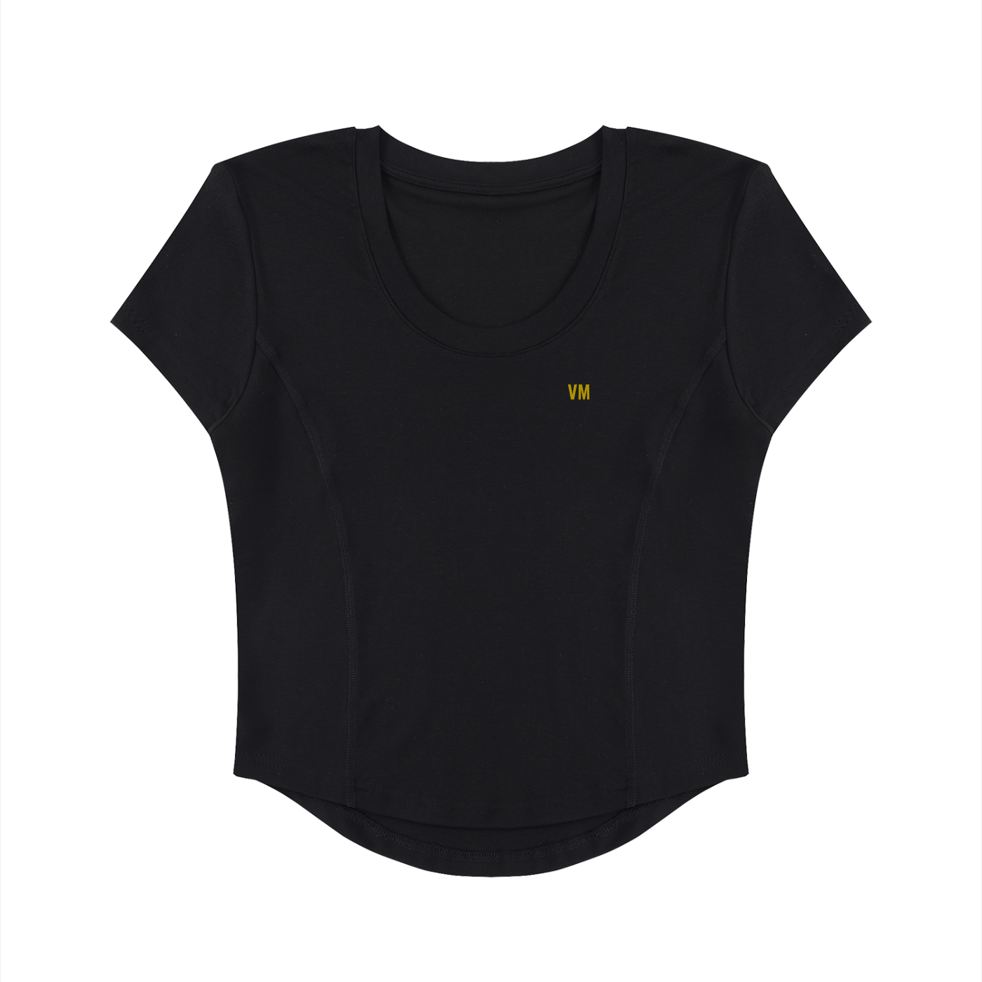 Women's Paneled Crop T-Shirt
