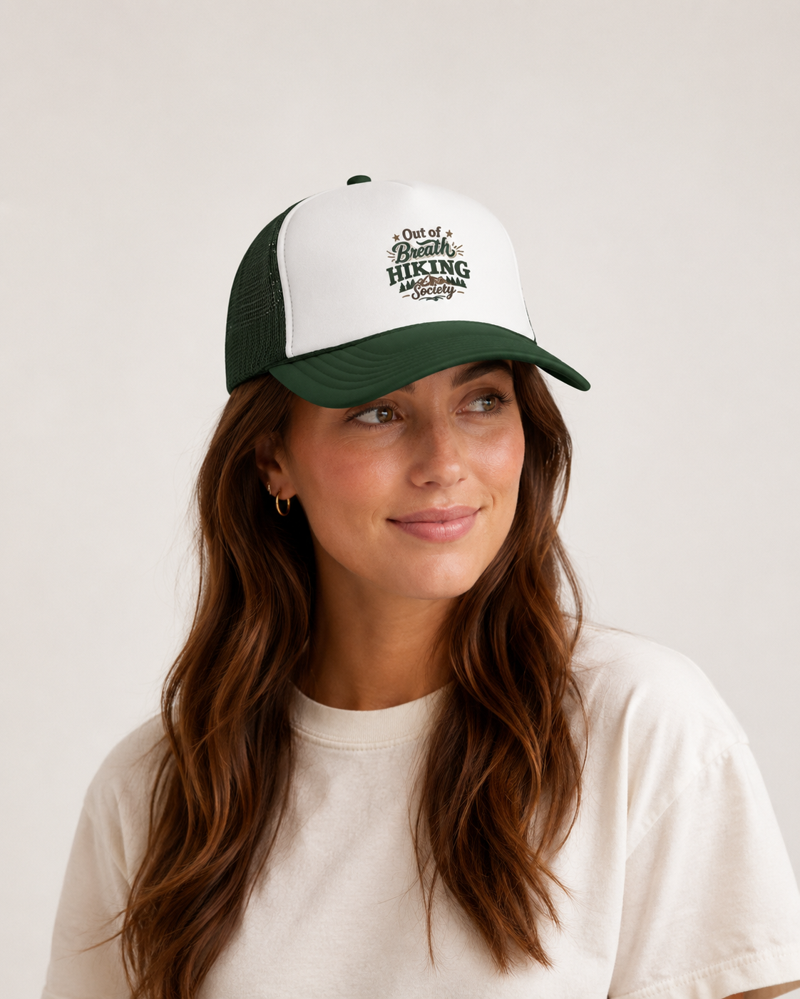 Out of Breath Hiking Society Mesh Hat