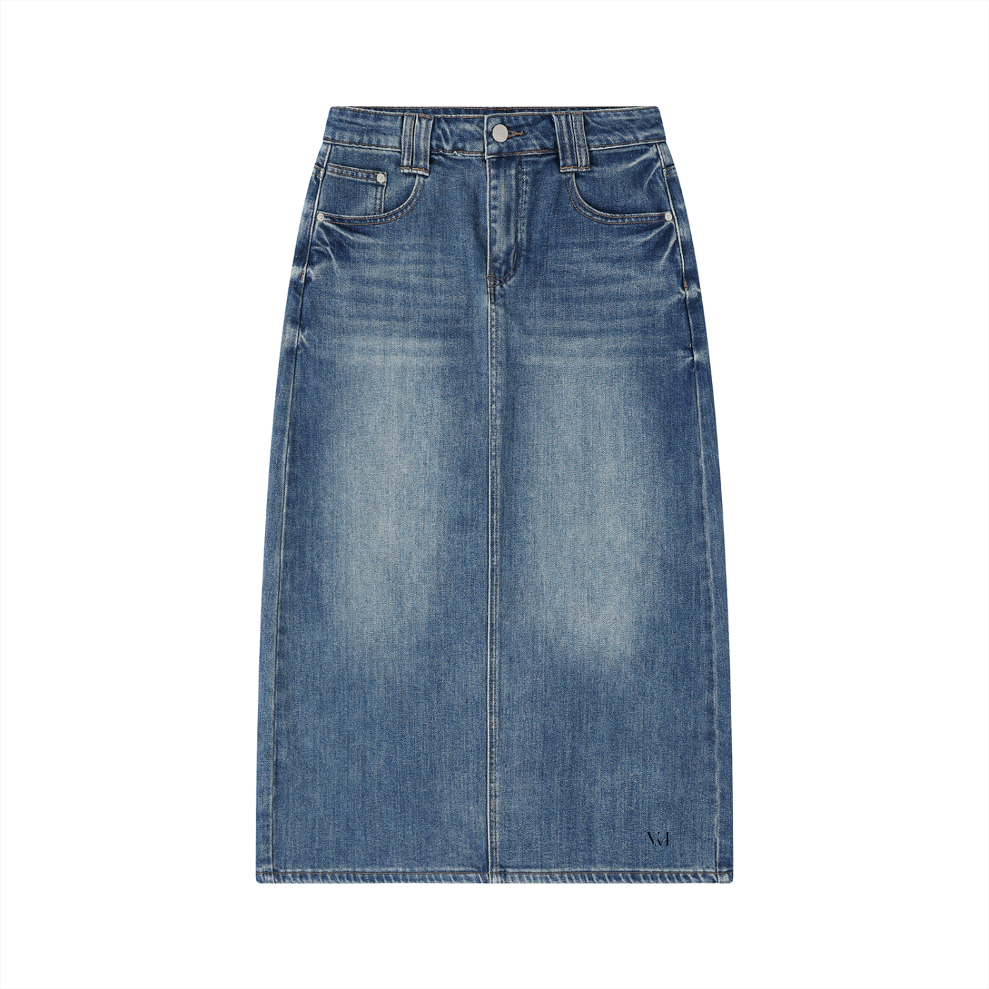 Wash Denim Skirt
