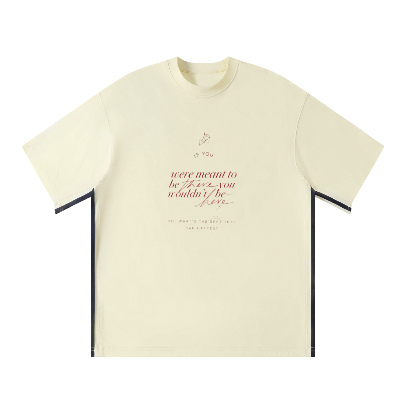 Unisex Colorblock Crewneck T-Shirt