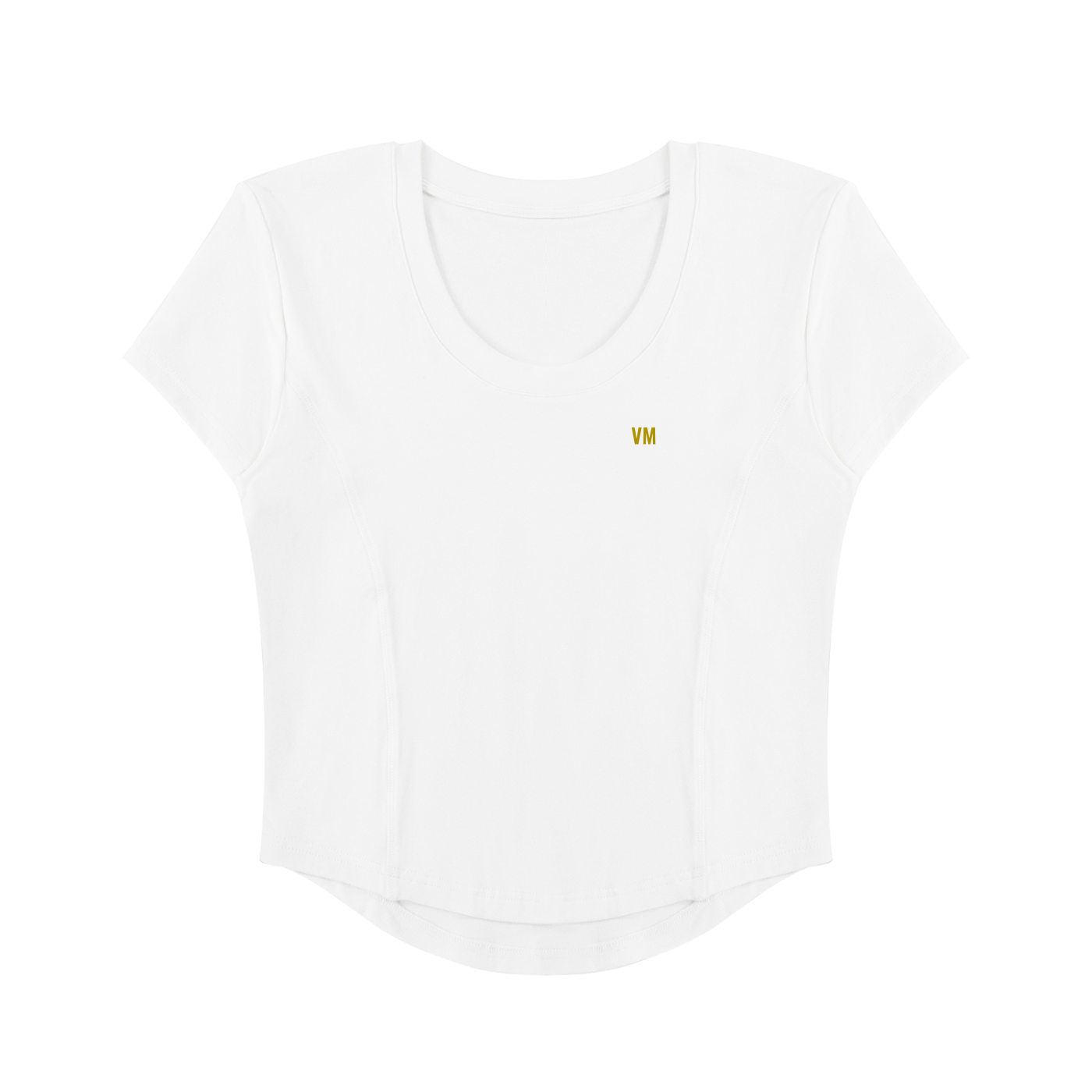 Women's Paneled Crop T-Shirt