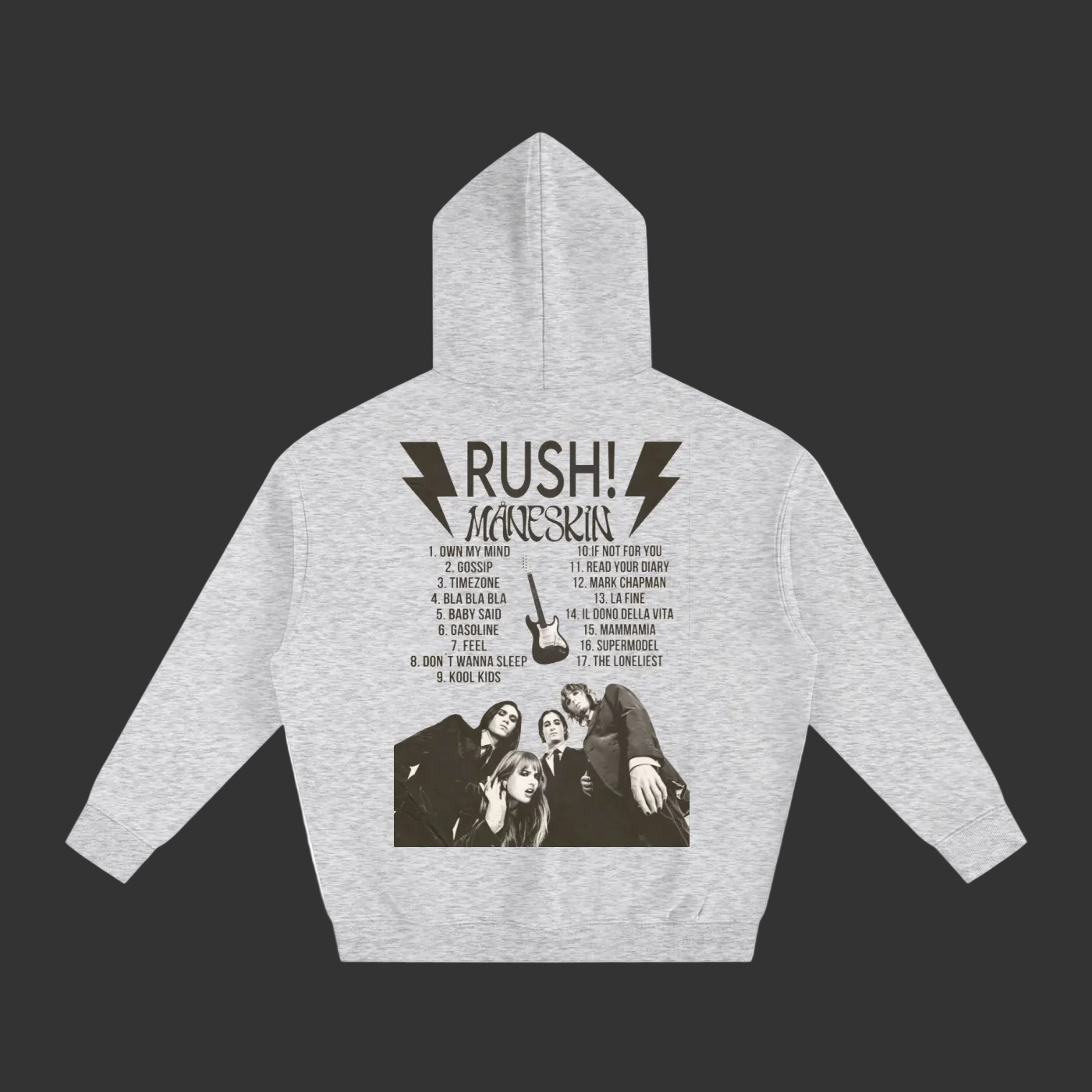 Oversize Fleeced Hoodie