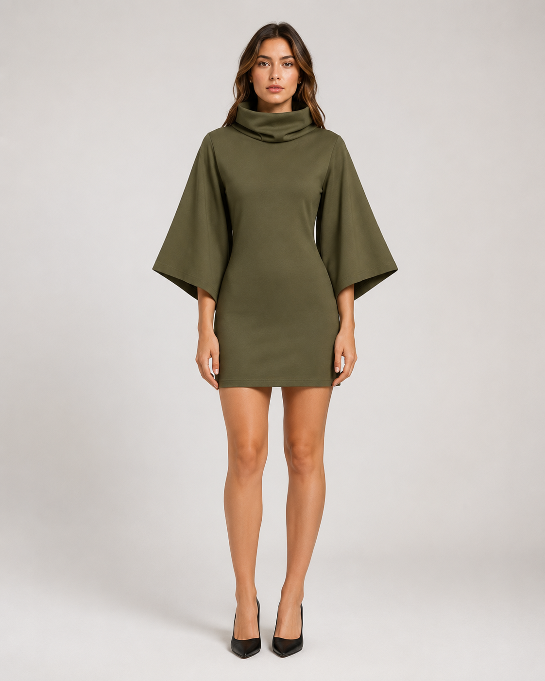Turtleneck Dress