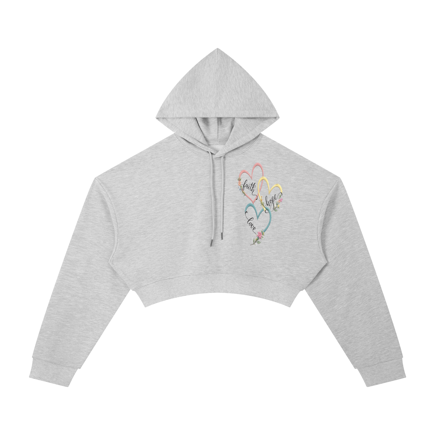 Essential Cropped Hoodie