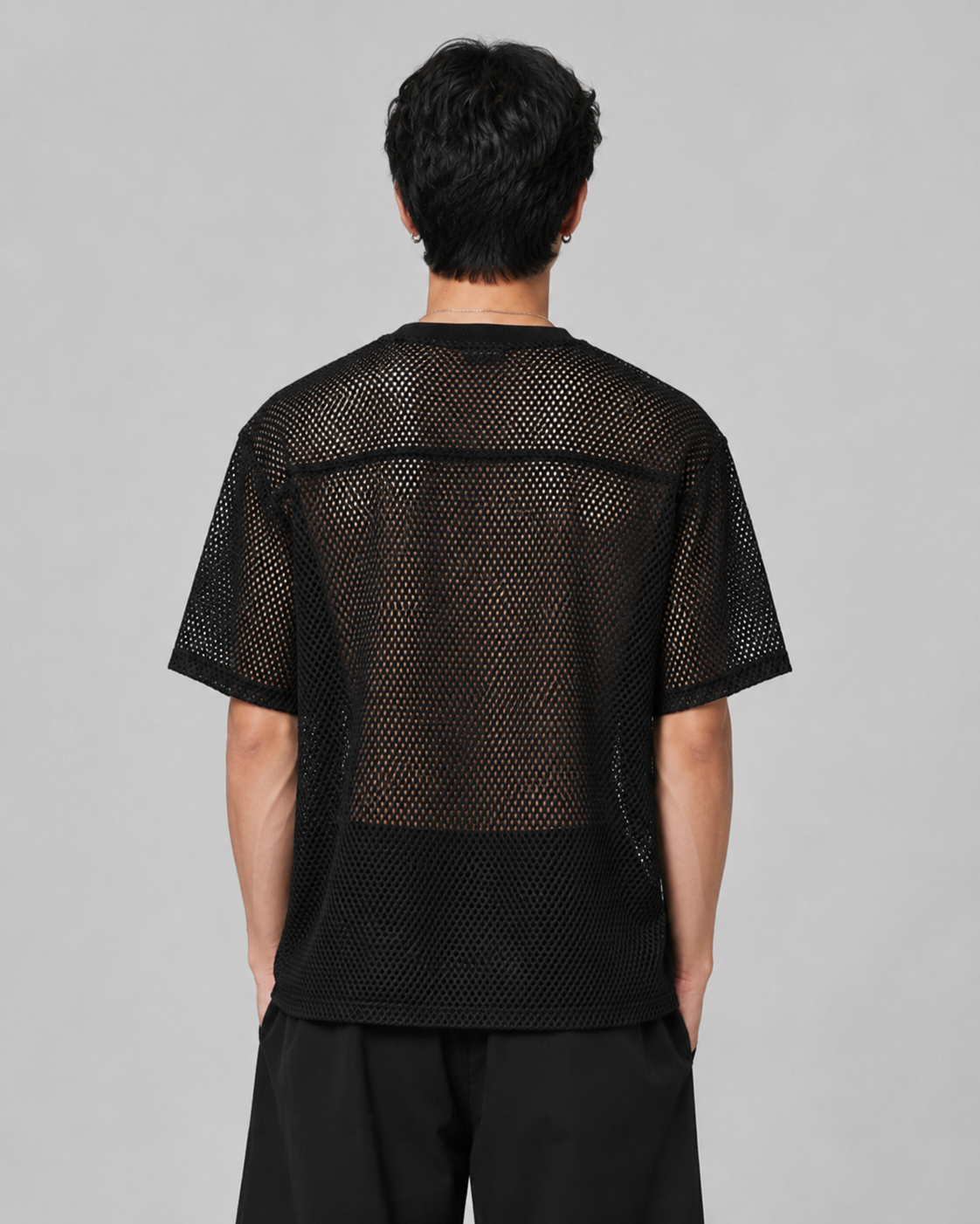 See-through Net T-Shirt