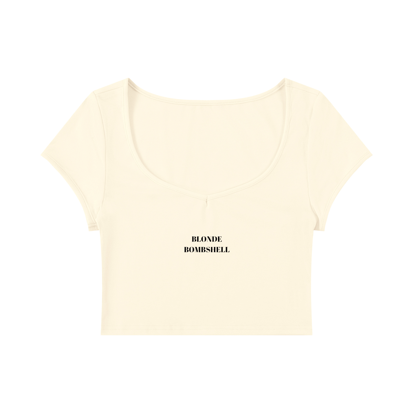 Women's Slim Cap Sleeve Crop T-Shirt