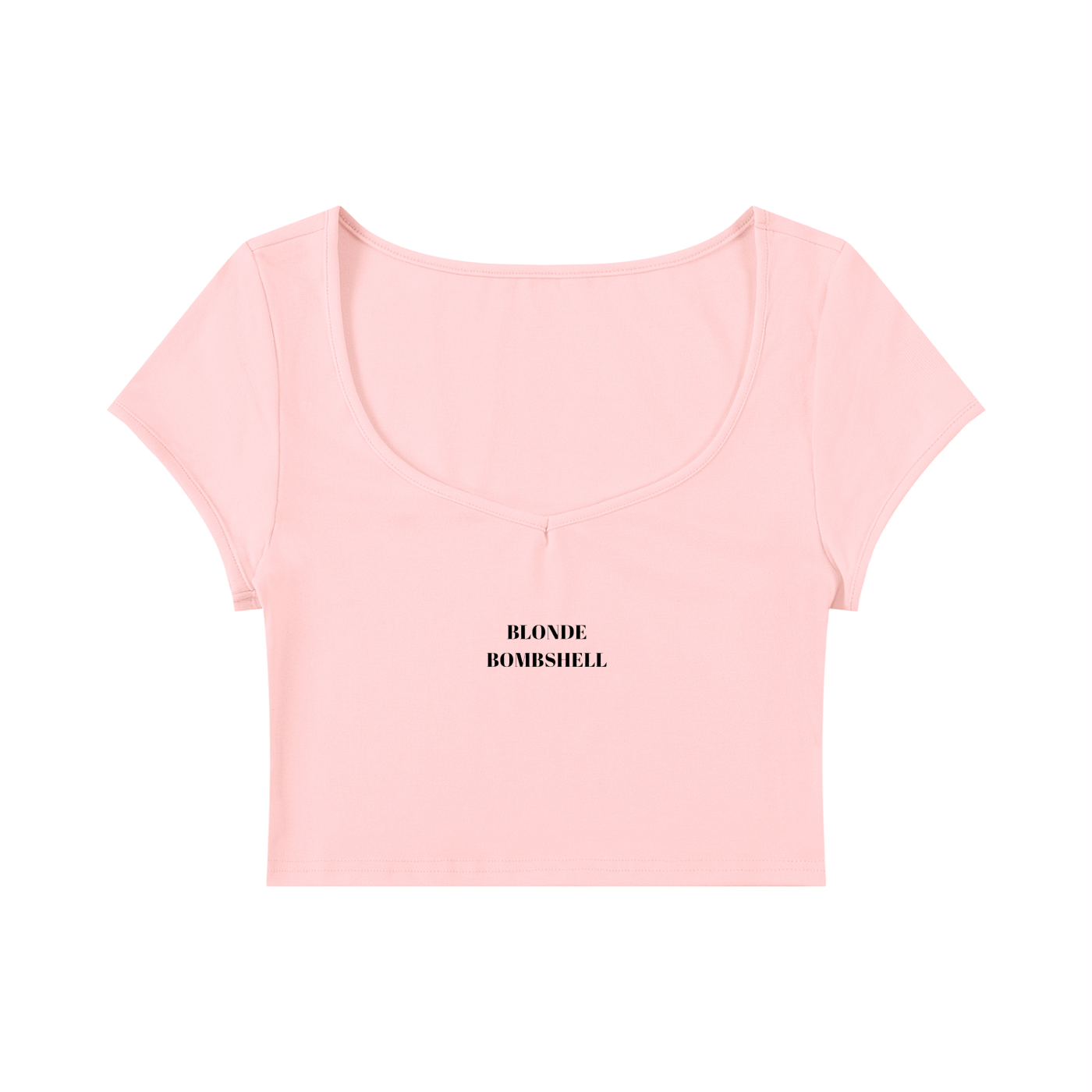 Women's Slim Cap Sleeve Crop T-Shirt