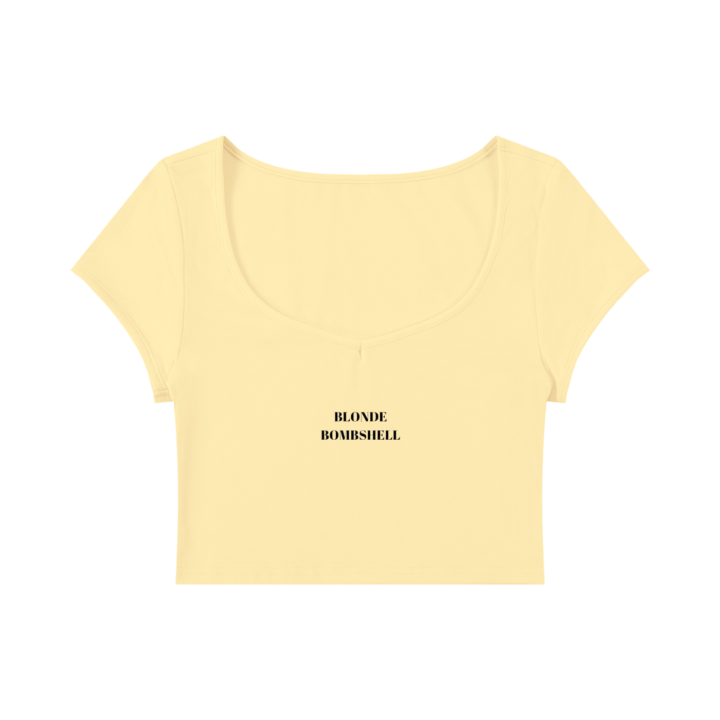 Women's Slim Cap Sleeve Crop T-Shirt