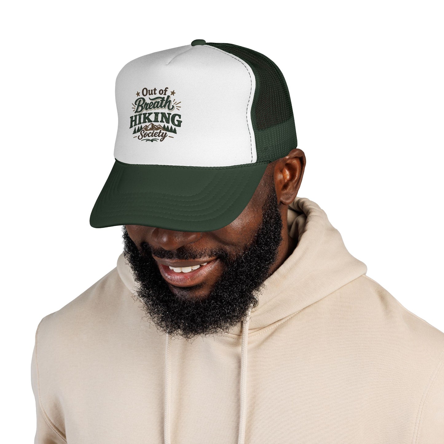 Out of Breath Hiking Society Mesh Hat