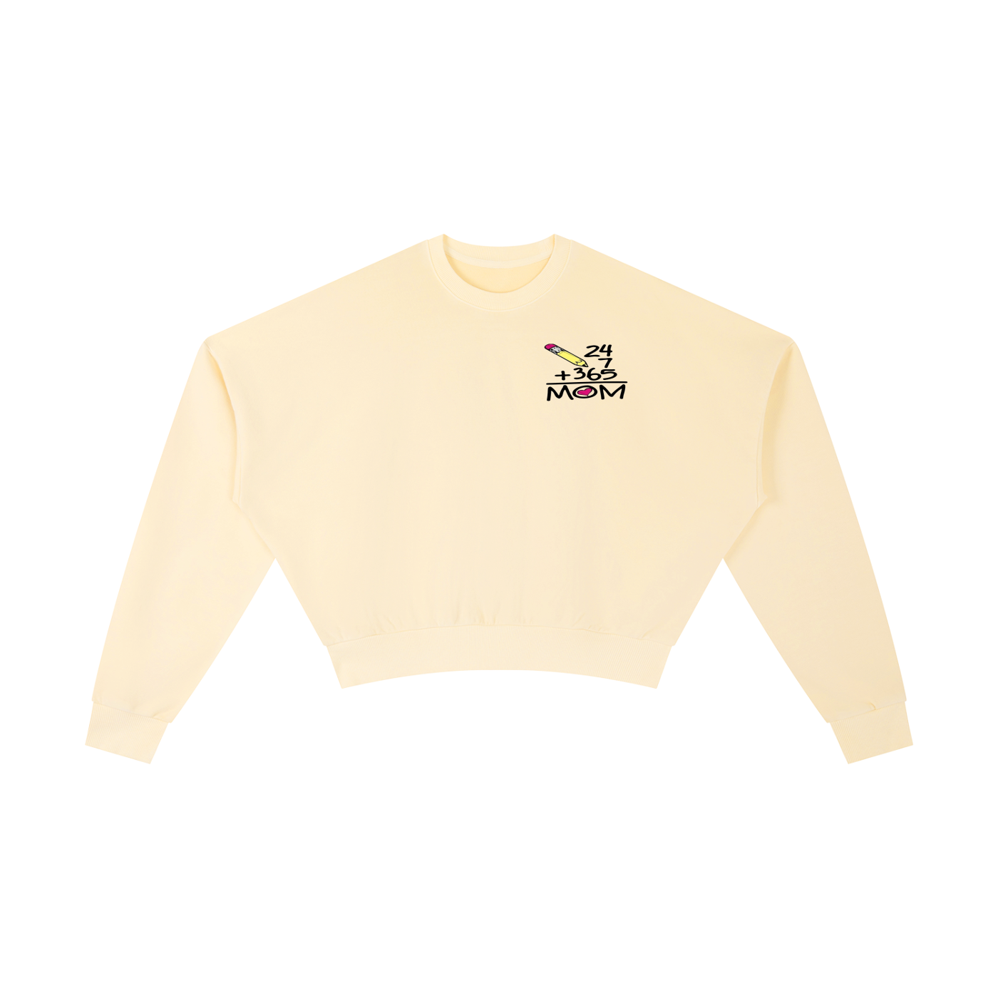 Vintage Washed Cropped Sweatshirt