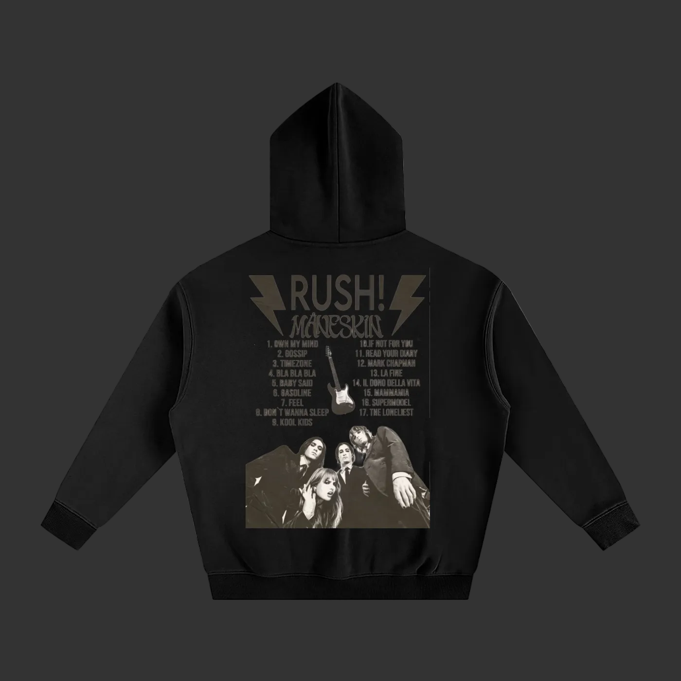 Oversize Fleeced Hoodie