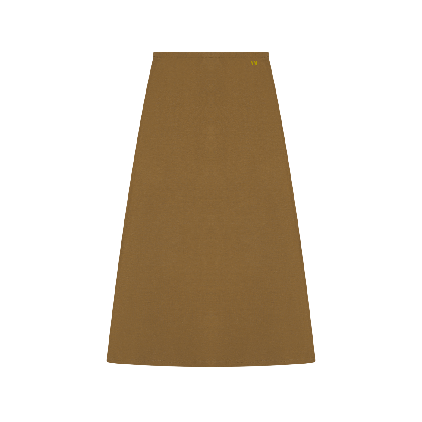 Women's Solid Color Knit Maxi Skirt