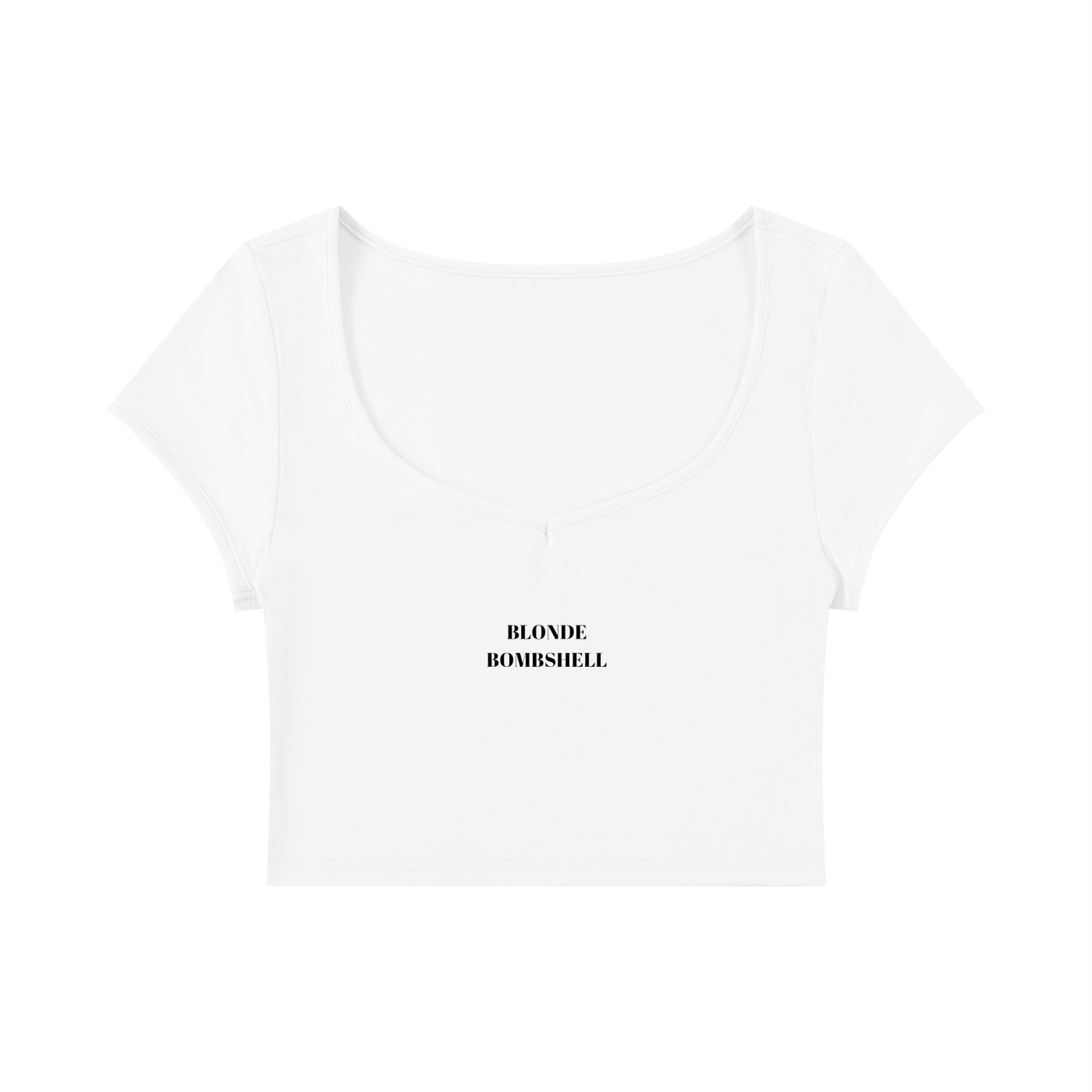Women's Slim Cap Sleeve Crop T-Shirt