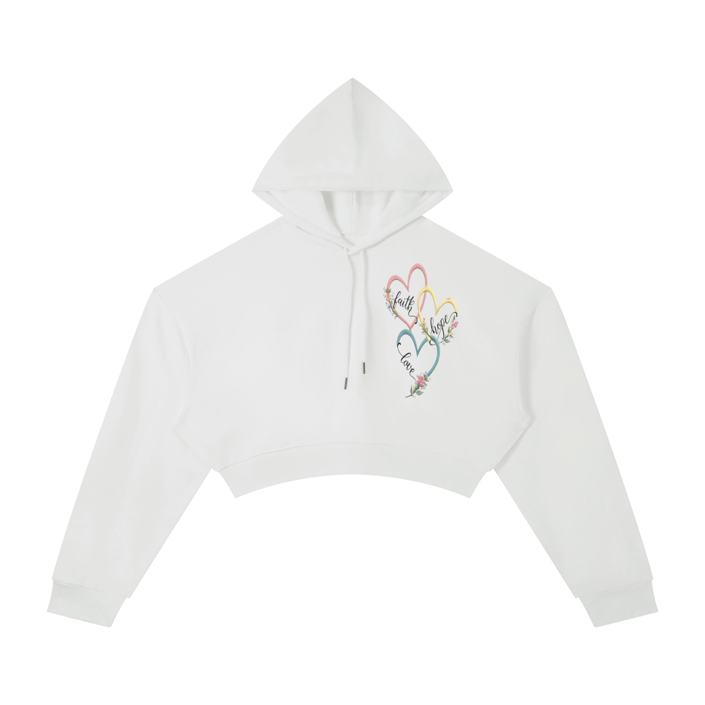 Essential Cropped Hoodie
