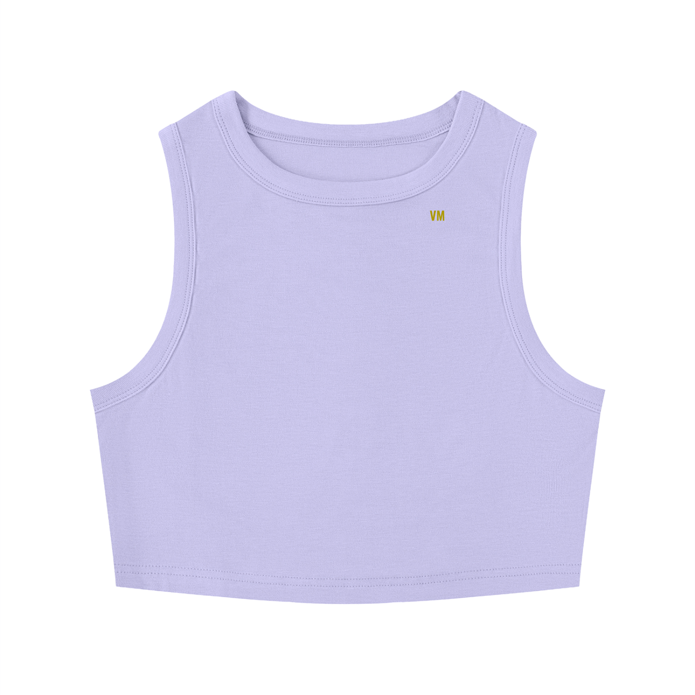 Women's Tight Crewneck Crop Tank Top