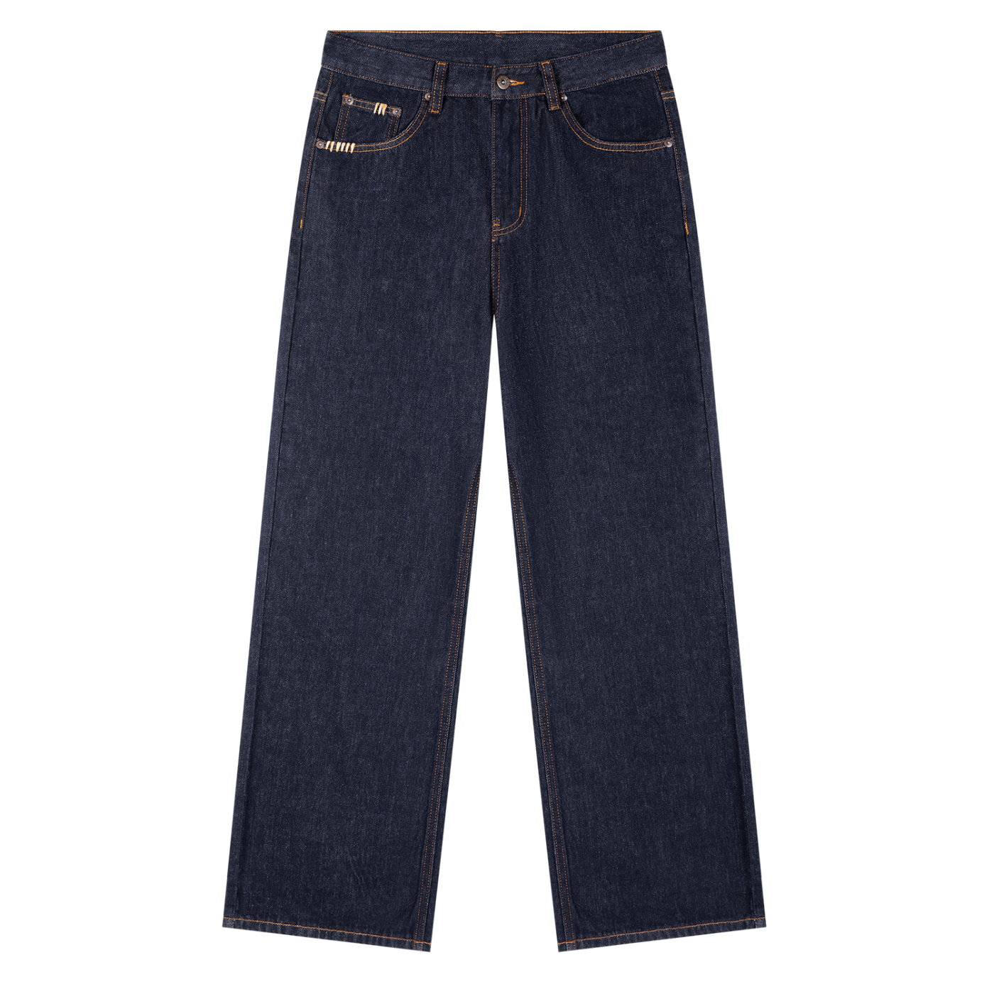 Straight Denim Jeans