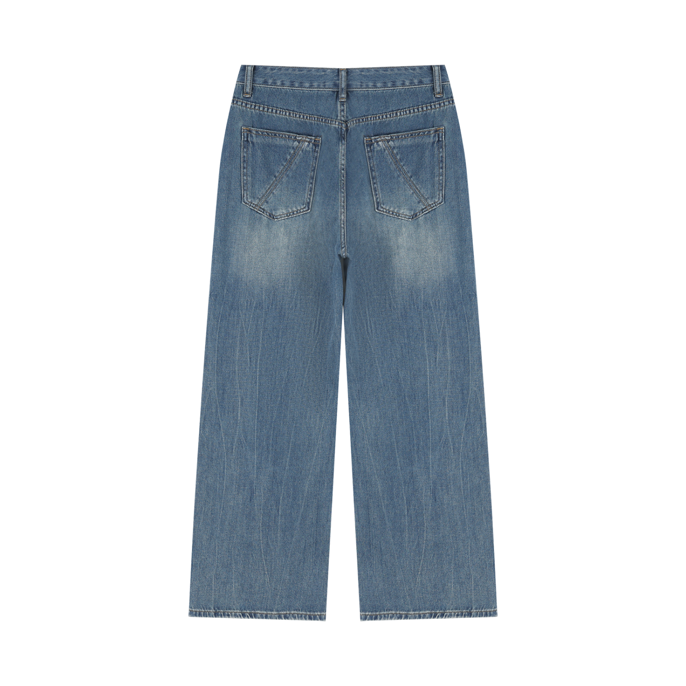 Wash Wide Leg Jeans