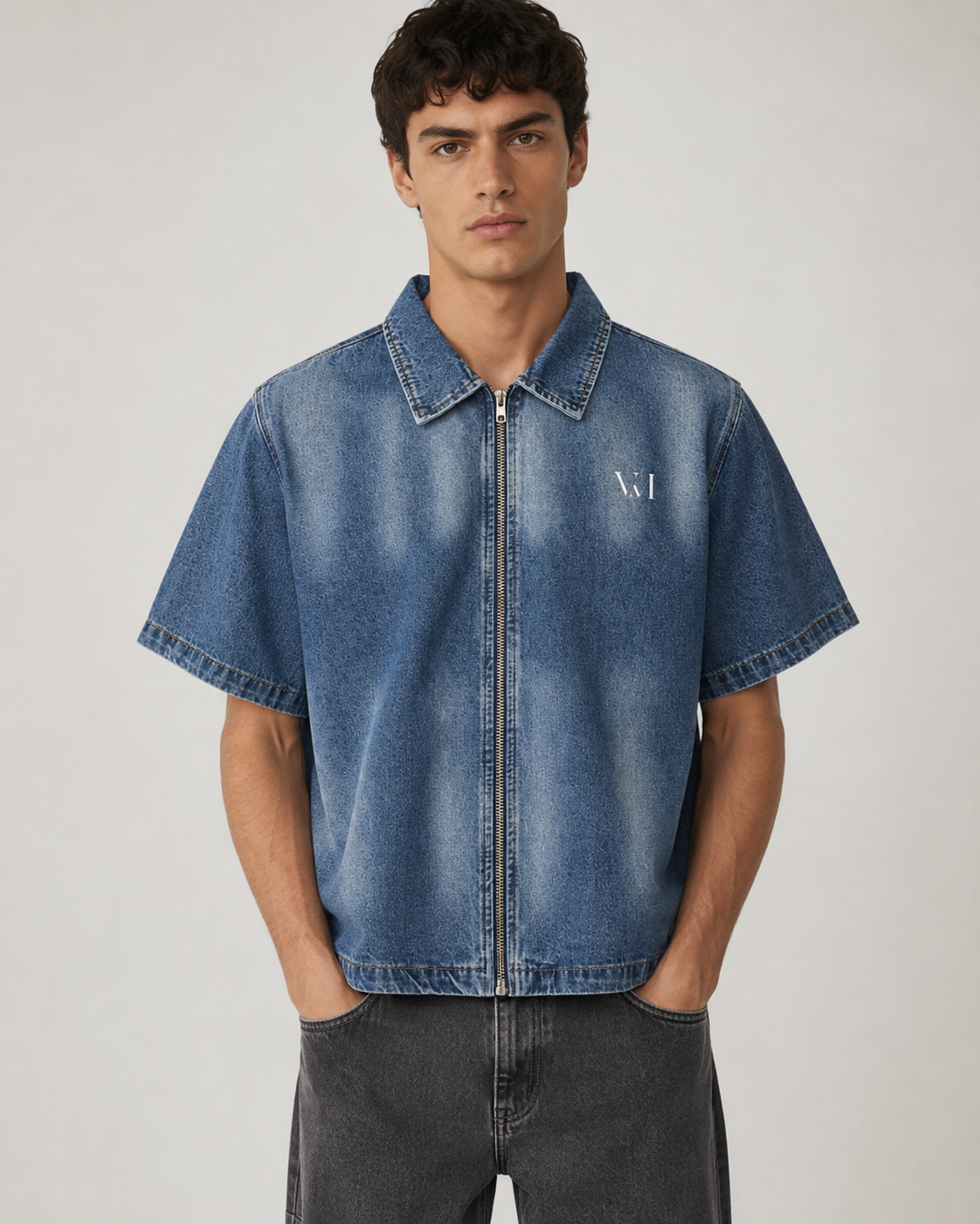 Washed Denim Shirt