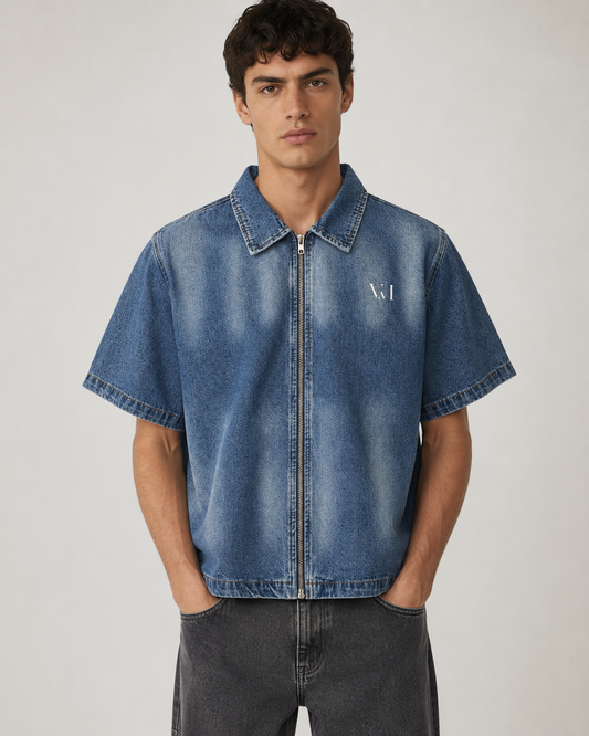 Washed Denim Shirt