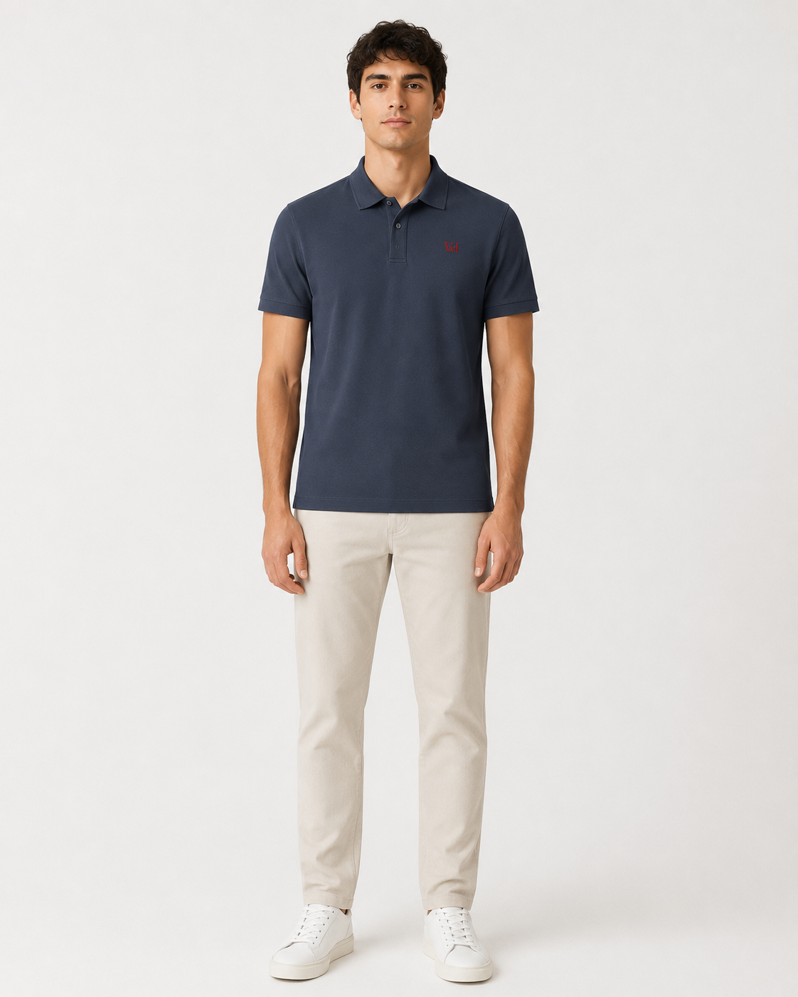 Drop Shoulder Polo