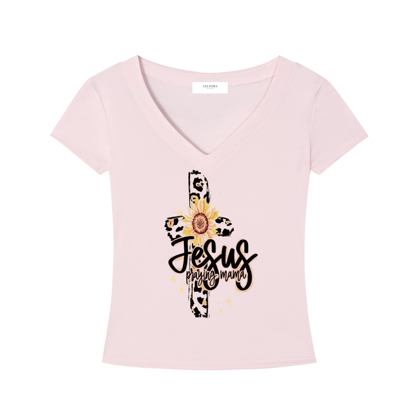 Tencel Slim Fit V-Neck T-Shirt
