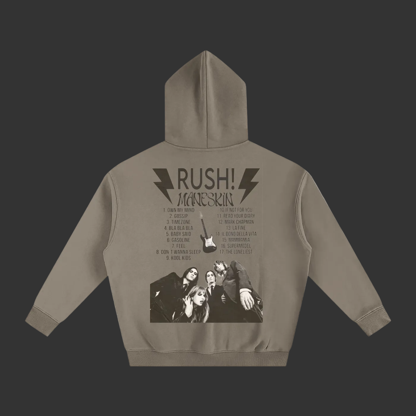 Oversize Fleeced Hoodie