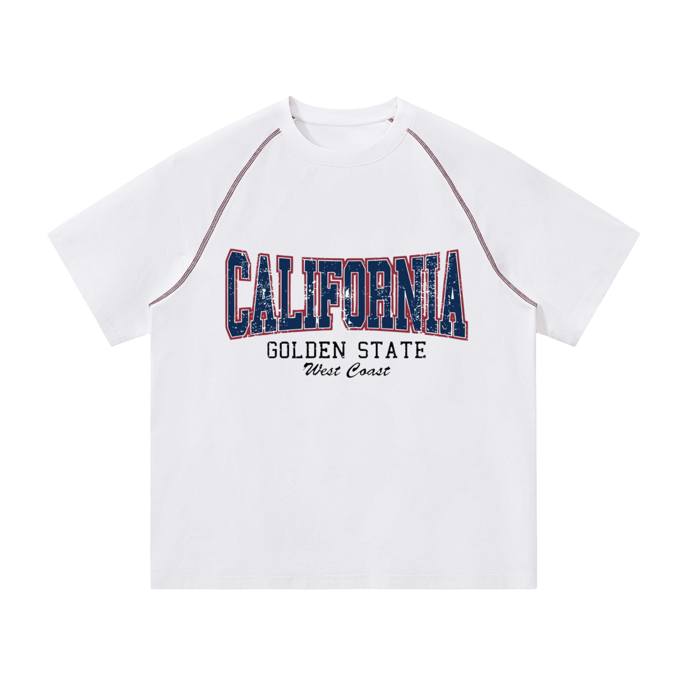 Unisex Contrast Stitch Raglan T-Shirt